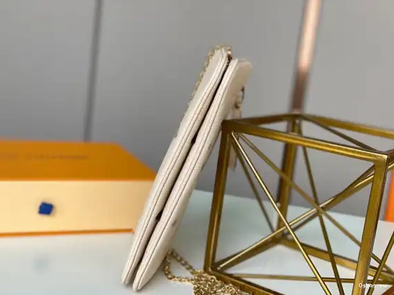 VUITTON POCHETTE LOUIS DOUBLE ZIP 0512